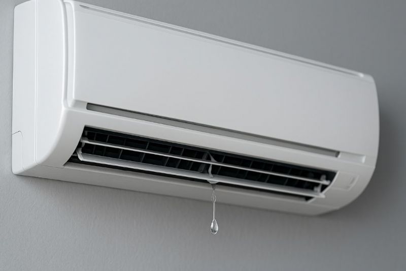 冷氣滴水怎麼辦？從排水孔堵塞到牆面霉斑的全面解決方案